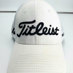 Titleist Tour Sports Mesh Hat Staff Collection - White  Used (45)**